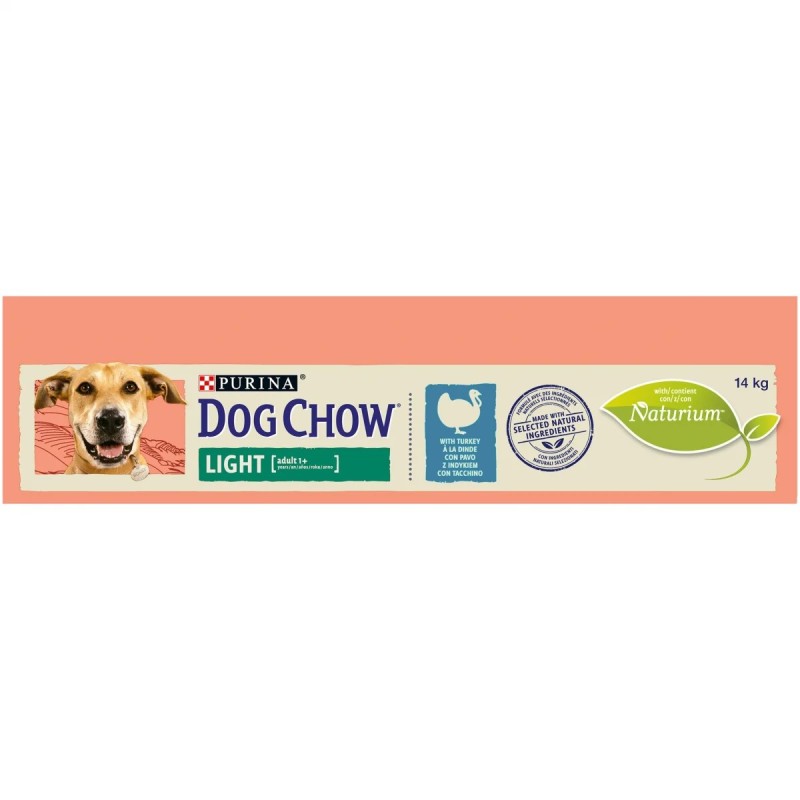 Dog Chow Adulto Light Pavo 14 kg | Señaris Galicia