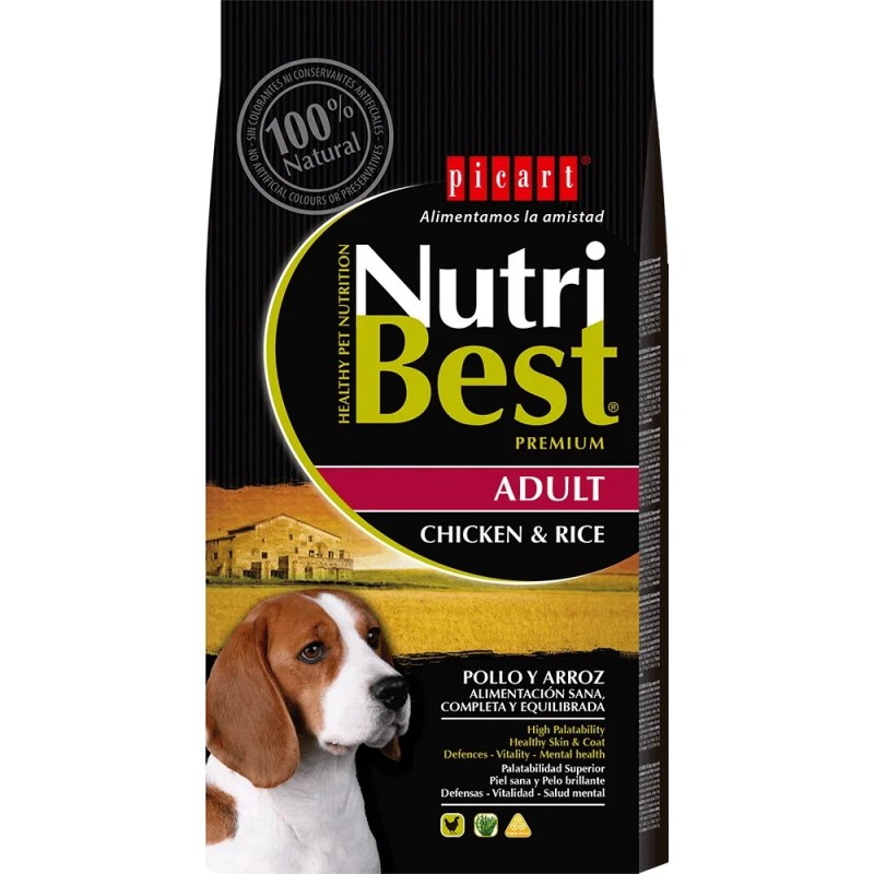 Nutribest Adult Lamb & Rice | Pienso Perros Señaris