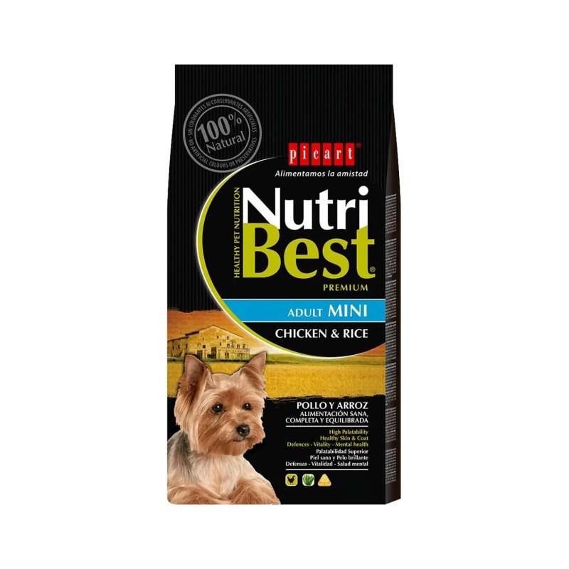 Nutribest Adult Mini 3 kg | Pienso Perros Pequeños Señaris