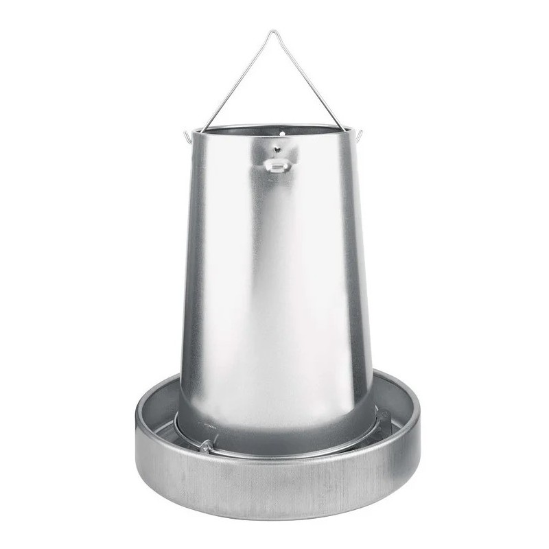 Tolva Metálica Galvanizada para Aves – Grupo Señaris