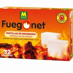Pastillas de Encendido Fuegonet 32 uds – Grupo Señaris