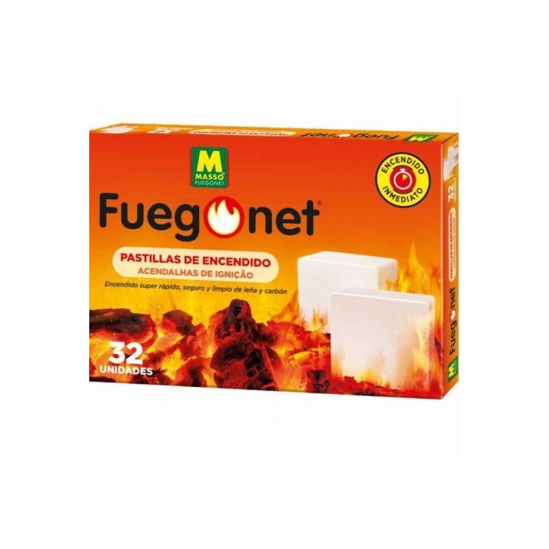 Pastillas de Encendido Fuegonet 32 uds – Grupo Señaris