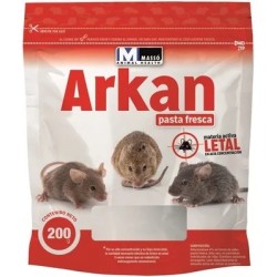 Raticida Arkan Pasta Fresca 200g – Control de Roedores | Grupo Señaris