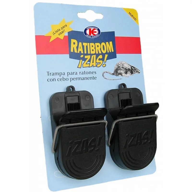 Trampa Pinza Ratibrom ¡Zas! para Ratones | Grupo Señaris
