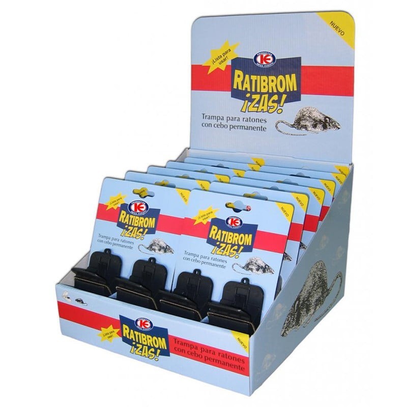 Trampa Pinza Ratibrom ¡Zas! para Ratones | Grupo Señaris