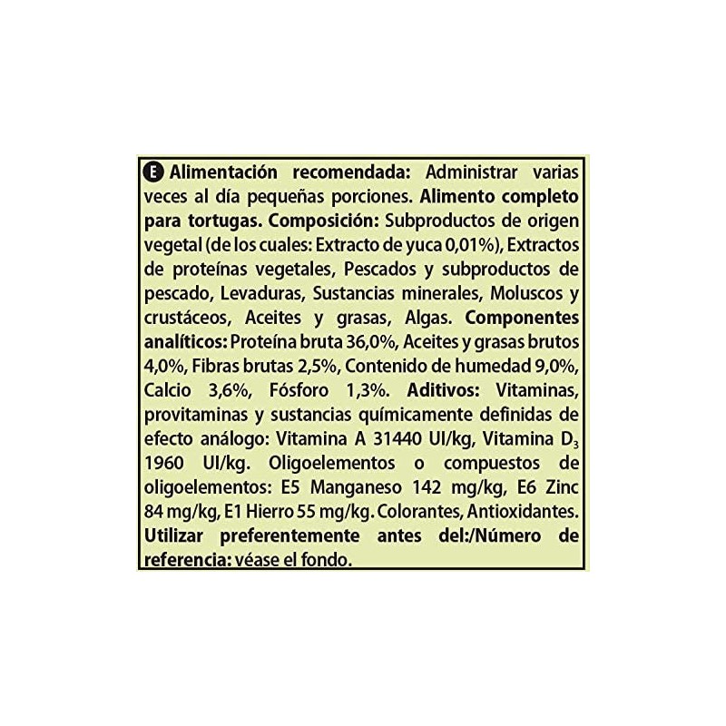 TetraReptoMin – Comida para Tortugas Acuáticas | Grupo Señaris