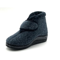Zapatilla de Casa Abotinada con Velcro | Grupo Señaris