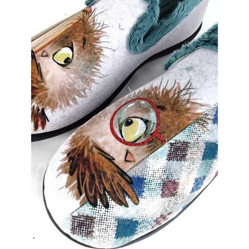 Zapatilla de Casa Buhos Plumaflex – Confort Hogar | Grupo Señaris