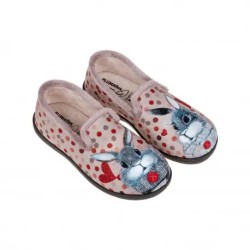 Zapatilla de Casa Cerrada con Detalle Conejo | Grupo Señaris