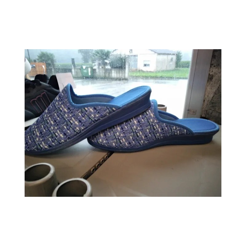 Zapatilla de Casa Descalza Azul – Confort Hogar | Grupo Señaris