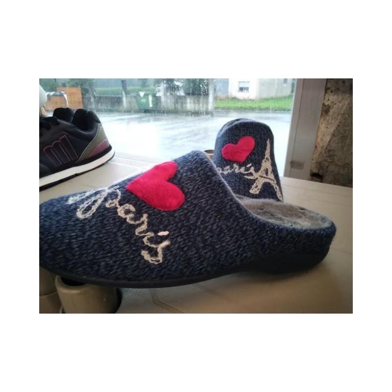 Zapatilla de Casa Descalza París – Hogar y Confort | Grupo Señaris