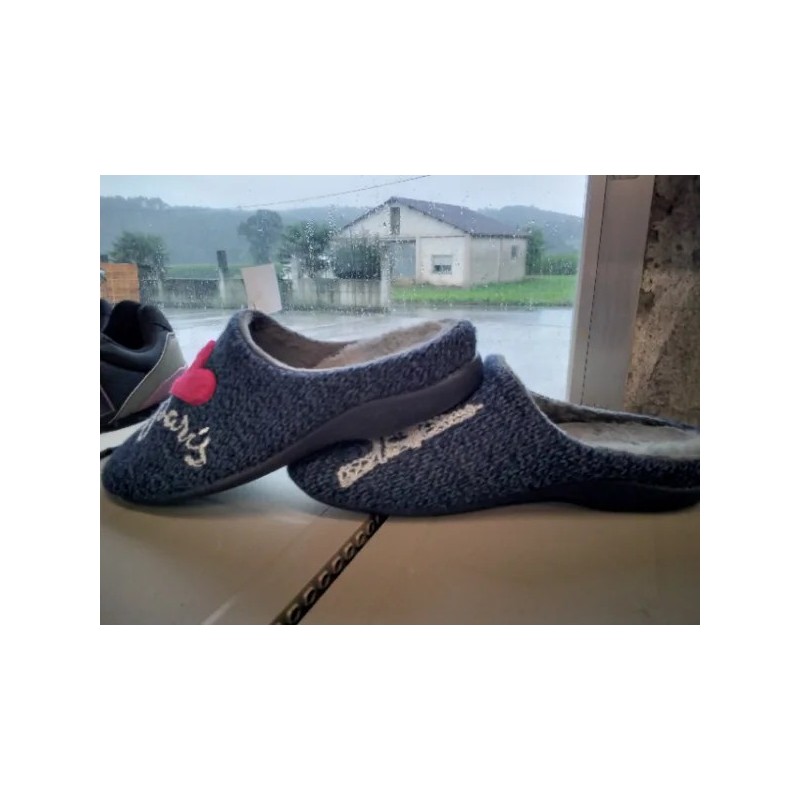 Zapatilla de Casa Descalza París – Hogar y Confort | Grupo Señaris