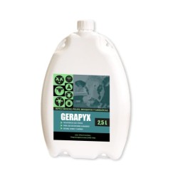GERAPYX POUR ON REPELENTE MOSCAS PARA VACAS,CABALLOS,PERROS,ETC