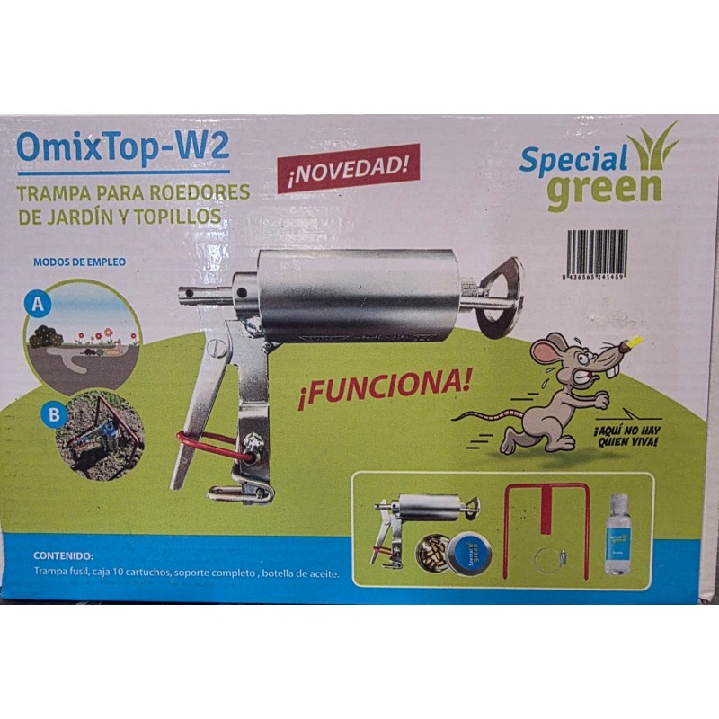 MATATOPOS OMIX TOP-W2 TRAMPA TOPOS