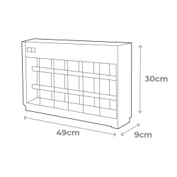 EXTERMINADOR MATA INSECTOS ELECTRICO 2*15W 100 M²