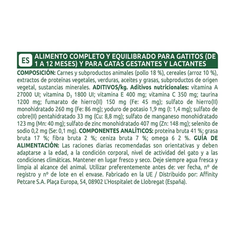 Pienso para Gatitos Libra 1,5 kg | Alimentación Felina Señaris