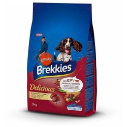 Brekkies Delicious Carne y Verduras 3 kg | Pienso Perros Señaris